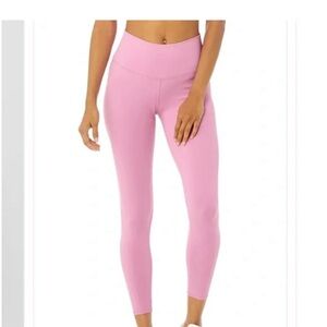ALO Yoga Sweet Pink High Waist Airbrush Leggings